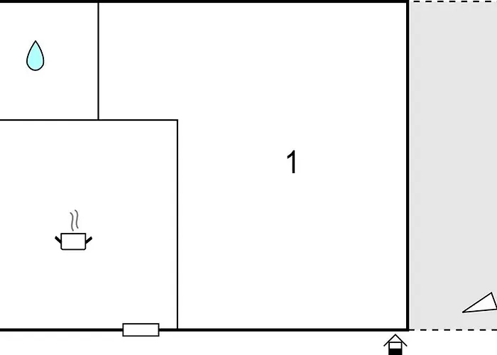 1 Bedroom Lovely In *